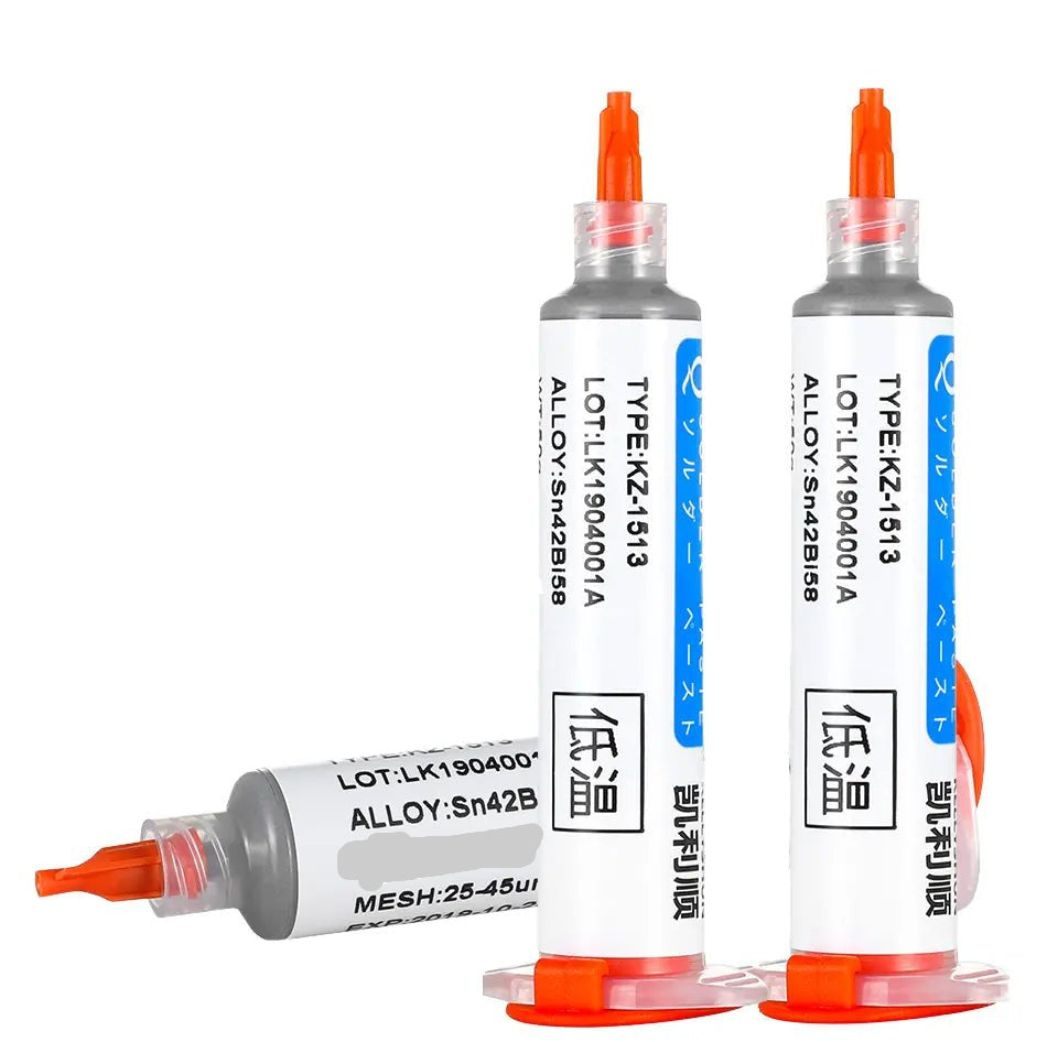 Solder Paste Syringe Soldering Paste 30g - THE TECH STATION UK